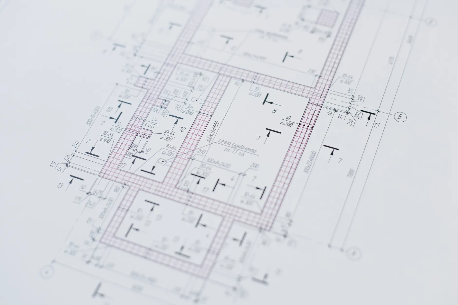 Architectural lighting drawings prepared for a project quotation